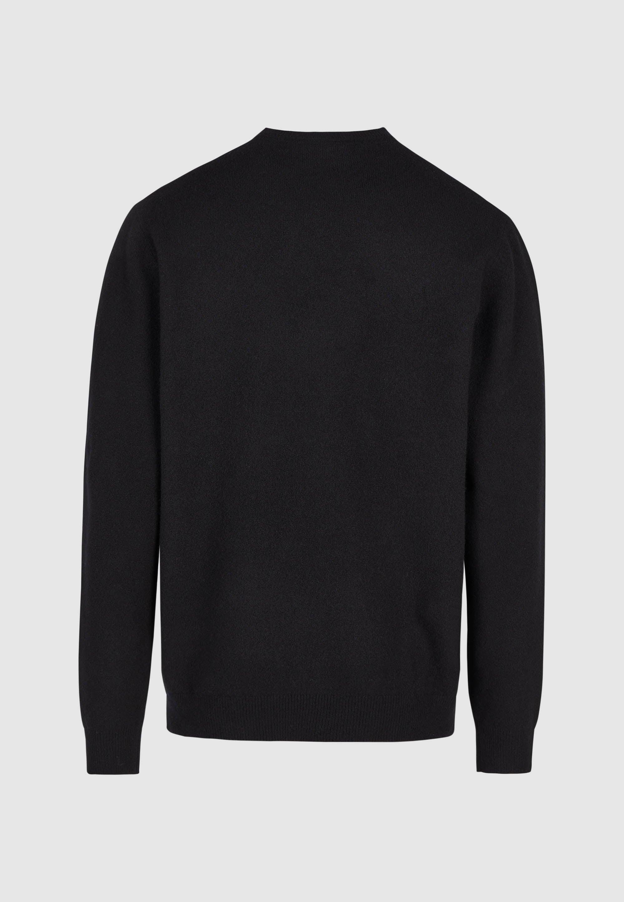 Cleptomanicx Soft Knit Black Strickpullover Herren schwarz